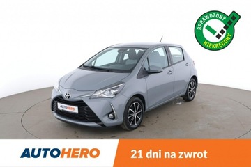 Toyota Yaris III Hatchback 5d Facelifting 2017 1.5 Dual VVT-iE 111KM 2018 Toyota Yaris GRATIS! Pakiet Serwisowy o wartości