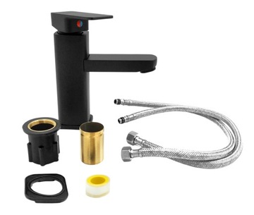 РАКОВИНА ДЛЯ ВАННОЙ КОМНАТЫ FAPPER CUBIC ЧЕРНЫЙ