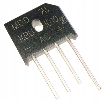 Mostek prostowniczy KBU KBU1010