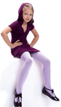 Rajstopy Agatka Knittex r. 104-110 Lila