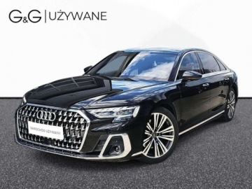 Audi A8 D5 Sedan Facelifting 3.0 55 TFSI 340KM 2023 Audi A8 Long, panoramiczny dach, skretna tylna os, kamery 360, head up, BO