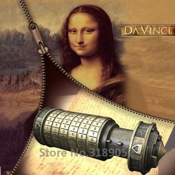 Кодовые игрушки Леонардо да Винчи Metal Cryptex loc