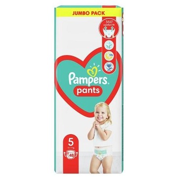 Pampers Pants rozmiar 5 12-17 kg 48 szt.