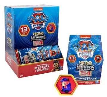 SASZETKA Z FIGURKĄ PAW PATROL MICRO MOVERS SERIES 4