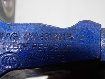 PANT PANTY DVEŘE SKODA FABIA III 6V LEVÝ PŘEDNÍ LF5W ORIGINÁLNÍ