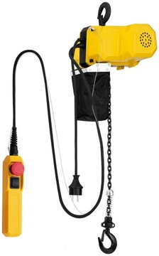 WCIĄGARKA ŁAŃCUCHOWA ELEKTRYCZNA UDŹWIG 150 kg 6 m
