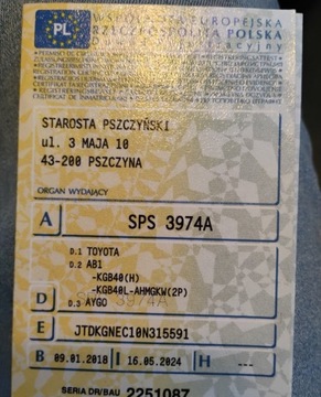 Toyota Aygo II Hatchback 5d 1.0 VVT-i 69KM 2017 Toyota Aygo 122017r,SALON POLSKA1.0 Benzyna. Uszkodzony przod i lewy bok., zdjęcie 22