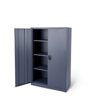 Металлический ШКАФ для инструментов МАСТЕРСКАЯ Массив антрацита