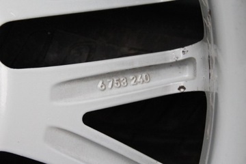 4× DISK HLINÍK BMW OE 6753240 8.0" X 18" 5X120 ET 24