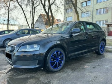 Audi A3 8P Hatchback 3d 2.0 TDI PD 140KM 2008 Audi A3 Sportback Audi A3 Sportback 2,0 Diesel Bogate Wyposazenie Hak Zami, zdjęcie 11