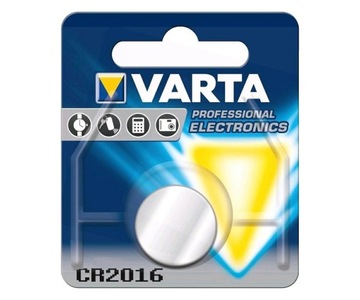 Bateria litowa VARTA CR2016 3V LiMnO2 90mAh pilot