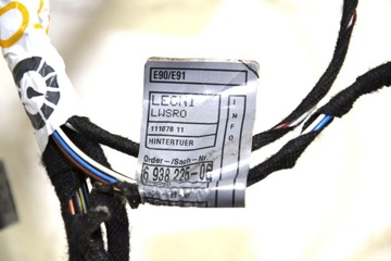 BMW E90 E91 SVAZEK DVEŘE ZADNÍ 6938225 6938226