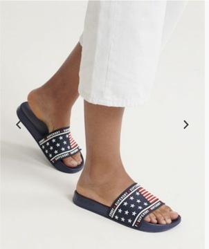 Klapki sportowe KLAPKI Superdry r. 40/41 flaga