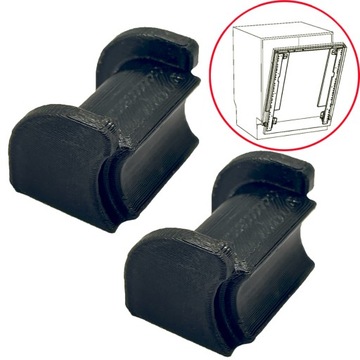 2 x Blokada zawiasu dolnego do zmywarki IKEA BEHJALPLIG
