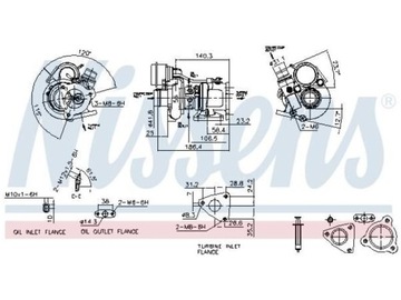 TURBO RENAULT WIND 1.1 10- TWINGO II 07-14