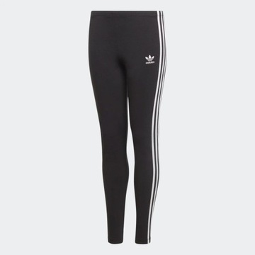 Legginsy 3-stripes ADIDAS ED7820 Czarny 152