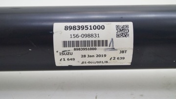 ISUZU D MAX II 8983951000 11- HŘÍDEL HNACÍ T