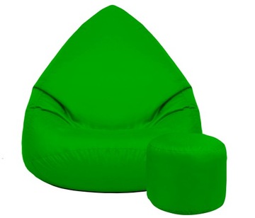 PUFA WOREK SAKO XXXL + PODNÓŻEK | MEGA FOTEL PUFY