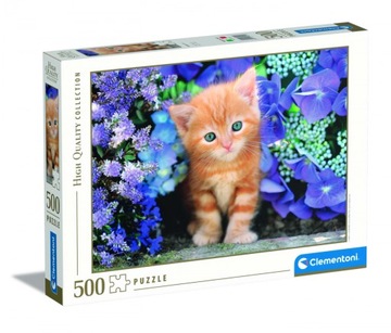 Puzzle 500 el HQ Gingert cat Rudy Kot