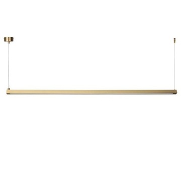 Lampa wisząca BEAM-120 LED złoty - nowoczesny design, 120 cm dla salonu