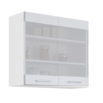 Biała szafka kuchenna wisząca 80 cm EkoWhite