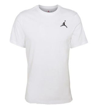 Koszulka męska T-shirt Nike Air Jordan Logo Jumpman Biała (DC7485-100) L