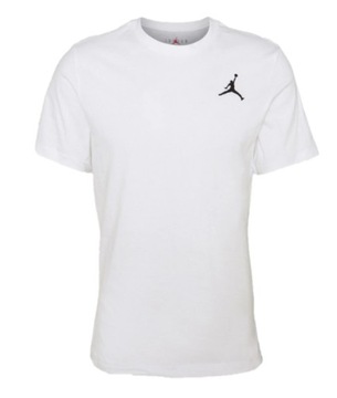 Koszulka męska T-shirt Nike Air Jordan Logo Jumpman Biała (DC7485-100) M