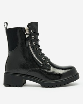 ЧЕРНЫЕ ЖЕНСКИЕ БОТИНКИ GADDAXA 42