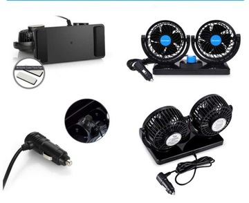 АВТОМОБИЛЬНЫЙ ВЕНТИЛЯТОР 12 В ЛЕТНИЙ АВТОМОБИЛЬНЫЙ КОНДИЦИОНЕР 360°