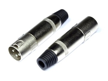 Wtyk XLR 3 Pin na kabel HQ
