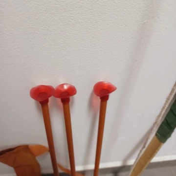 Łuk dla dzieci drewno + plastikowe strzały