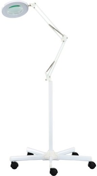 Установить косметическое кресло, гидравлический табурет-помощник по красоте, лампа