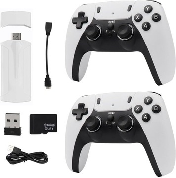 РЕТРО-КОНСОЛЬ 20 000 ТВ-ИГР В ПОДАРОК ​​ТВ-ИГРЫ 2 ПАНЕЛЬ + КАРТА 64 ГБ