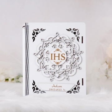 Библия в коробке Сувенир Первого Причастия ОБК-7.