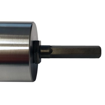 Шнек 32 мм для колки древесины, конус, сверло HEX10.