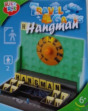 Rik & Rok Hangman Travel games Wisielec gra podróżna