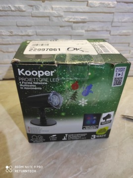 KOOPER 2191590 Рождественский лазерный проектор