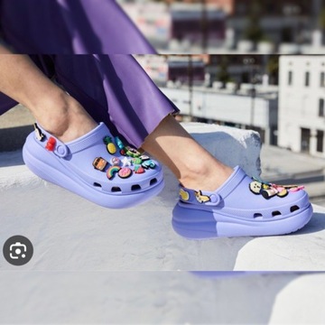 CROCS CRUSH CLOG DAMSKIE CHODAKI NA PLATFORMIE KROKSY NA LATO r. 38-39