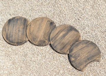 Pniak betonowy na ŚCIEŻKI 55 x 43,5 cm Brązowy
