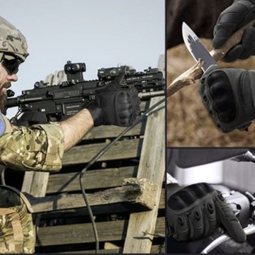 Мотоциклетные перчатки нейлоновые черные Strong Touch - L