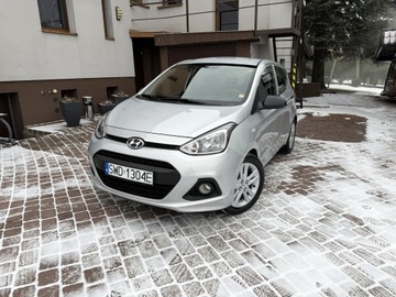 Hyundai i10 II Hatchback 1.0 LPGi 67KM 2014 Hyundai i10 Tylko 131tyśkm! 1WŁAŚCICIEL 2014 KLIMA 1.0 Prosta Benzyna ALU16, zdjęcie 1