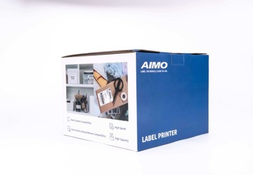 Drukarka etykiet naklejek AIMO 6XL PRO 115mm 300DPI BT PC USB LAN kurierska
