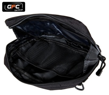 Torba KURIERSKA Plecak LargeCapacitYBag GFC Czarna