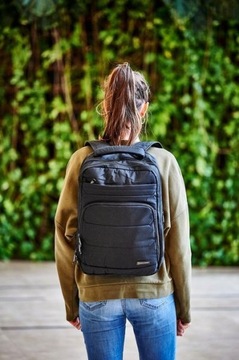 Plecak na laptopa 2-komorowy PRO 710 Ciemny szary