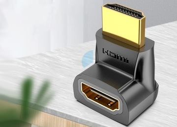 ВЕРХНИЙ АДАПТЕР VENTION ANGLE HDMI 2.0 UHD 4K 60 Гц 90 ГРАДУСОВ