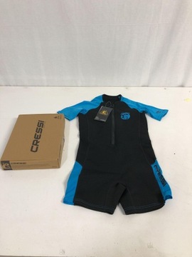 KOMBINEZON DZIECIĘCY PIANKOWY LITTLE SHARK JR SHORTY 2 MM