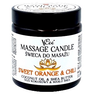 VCee Массажная свеча Sweet Orange & Chilli 80 г