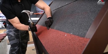 MATIZOL CARPIP SHINGLING 3,2 м2/упак. ГРАФИТ ТОЛЩИЙ, САМОВУЛКАНИРУЮЩИЙСЯ