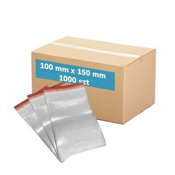 WORECZKI STRUNOWE 100X150 mm TOREBKI STRUNOWE 10X15 cm 1000 SZTUK KARTON