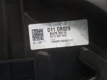 KIA NIRO ZVEDÁK OKNO PŘEDNÍ LEVÝ 18R.